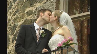 Couples celebrate 20 years since first humanist weddings allowed in Scotland
