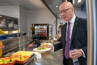 Free school meals rolled out to secondary pupils for first time, Swinney says