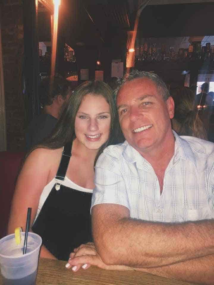 Mark Federspiel with his daughter Lara.