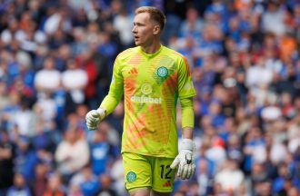 Man jailed for throwing glass bottle at Celtic goalkeeper Viljami Sinisalo during Old Firm match at Ibrox