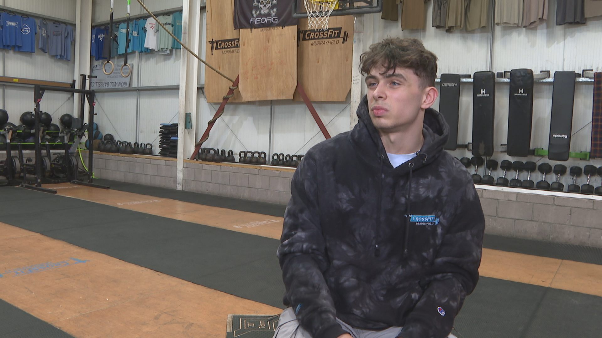 Teen champion weightlifter Corey Duncan