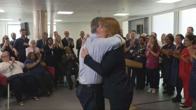 Rachel Reeves appears with Keir Starmer day after tears at PMQs