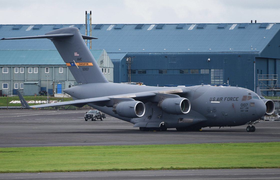 Major operation at Glasgow Prestwick Airport ahead of Trump visit