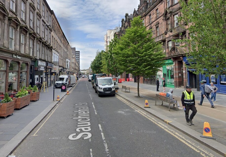 Three men in hospital after ‘serious assault’ in Glasgow’s Sauchiehall Street