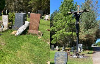 Fundraiser launched to repair dozens of graves vandalised at Barrhead cemetery