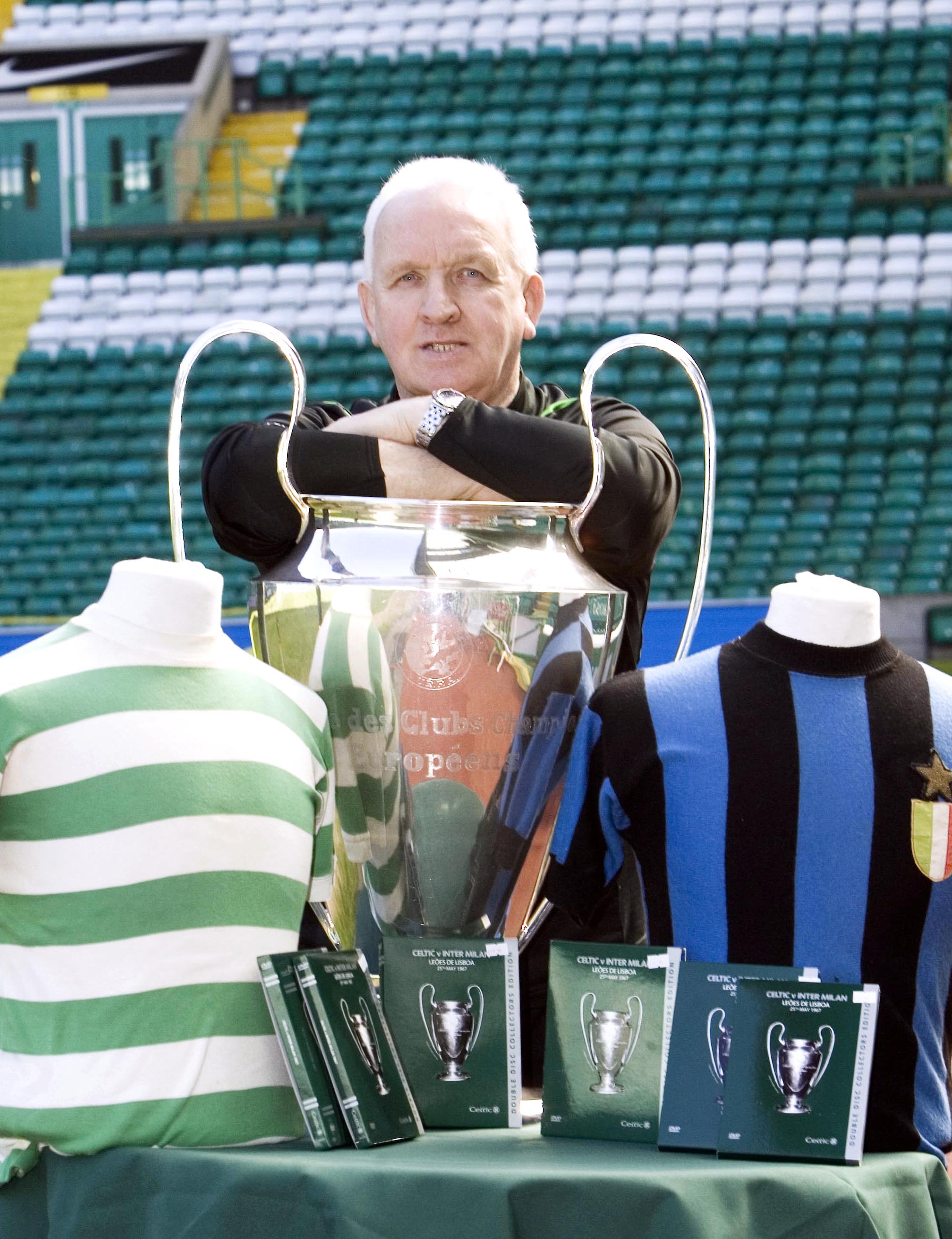 European champion: Clark was part of the side that defeated Inter Milan in Lisbon