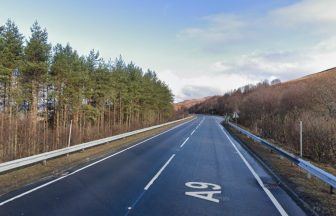Hunt for vehicle involved in A9 crash which left campervan driver in hospital