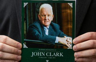 Celtic legends turn out for funeral of Lisbon Lion John Clark as fans gather at Celtic Park