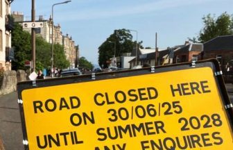 Road in Edinburgh closed until 2028