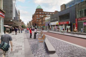 New images of Argyle Street redesign released as part of Glasgow Avenues project