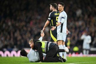Fan who invaded pitch to get selfie with ‘hero’ Cristiano Ronaldo sentenced to unpaid work
