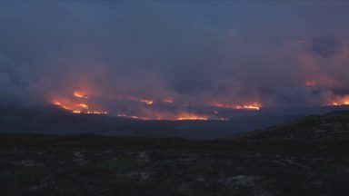 Pockets of moorland relight three weeks after devastating fires