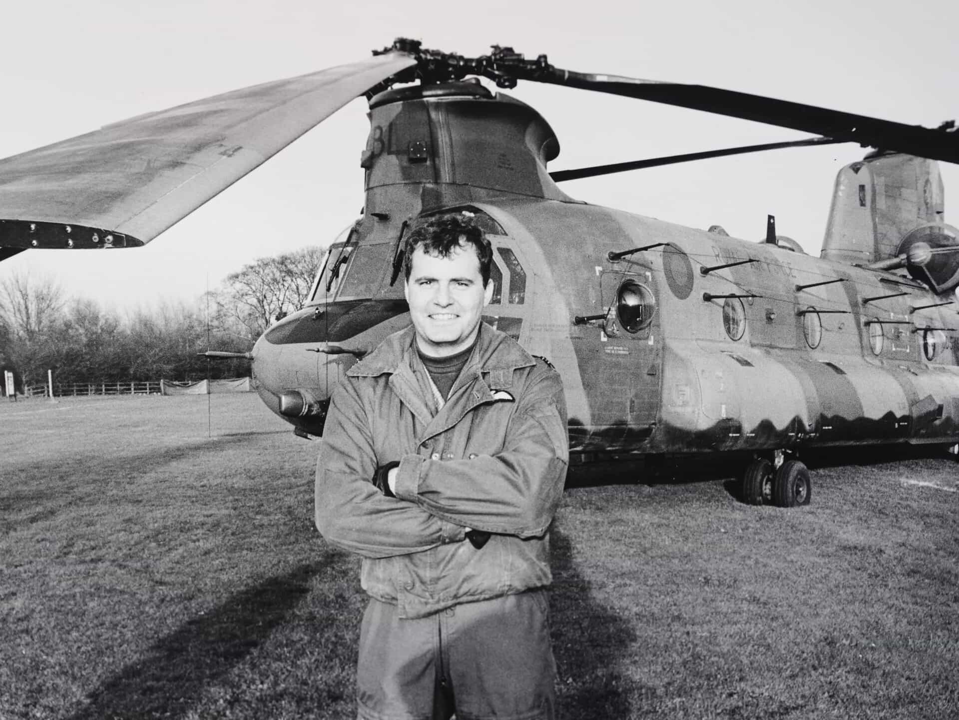 Undated family handout photo of pilot Richard Cook, who was killed in the 1994 Chinook crash (Family/PA)