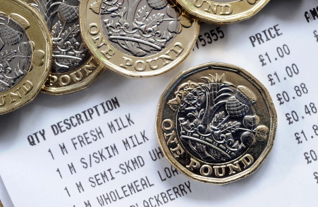 Inflation jumps to highest level for nearly 18 months as food prices rise again