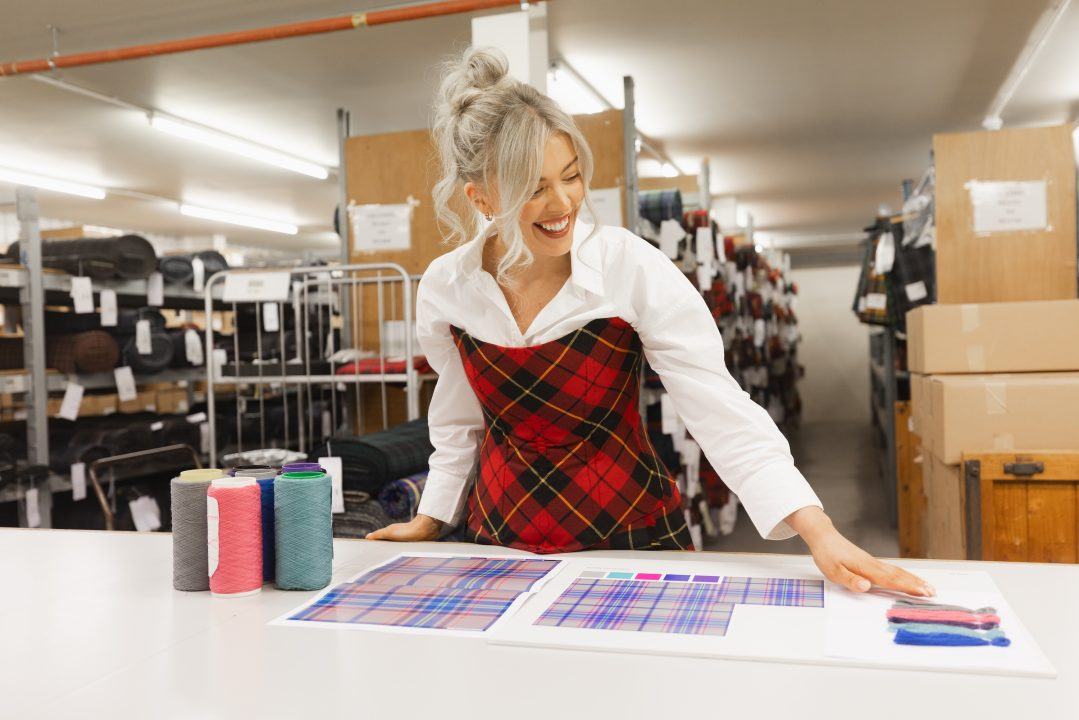 Glasgow 2026 Commonwealth Games tartan inspired by city’s shipbuilding heritage