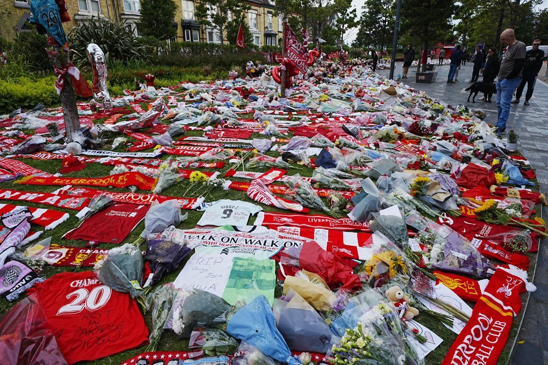 Liverpool announce permanent Diogo Jota tributes including sculpture at Anfield