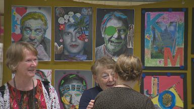 Workshops helping people with aphasia express themselves in art
