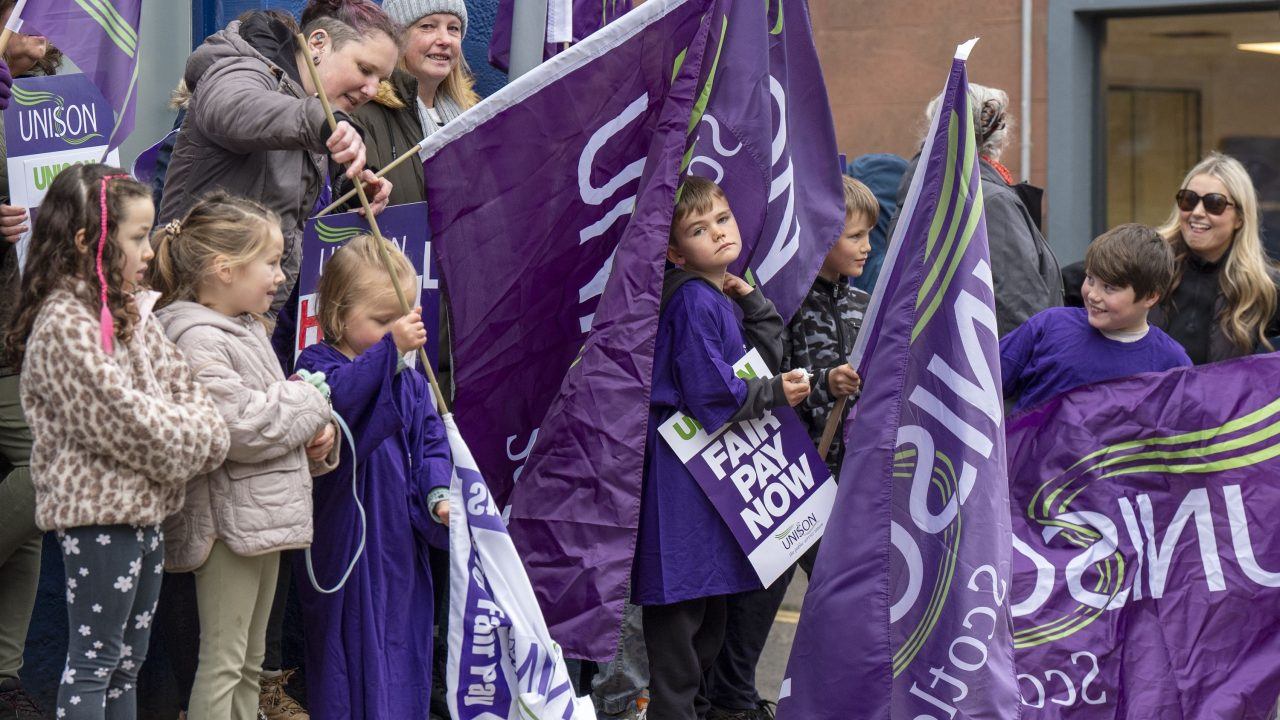 Unison members accept two-year council pay deal