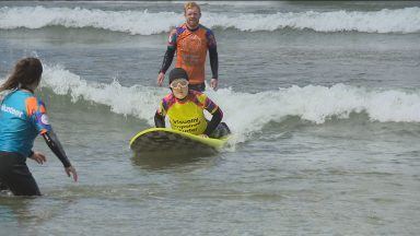 Charity helping disabled people break barriers in surfing