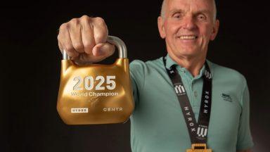 Scots hospital porter breaks Hyrox world record at 75 years old