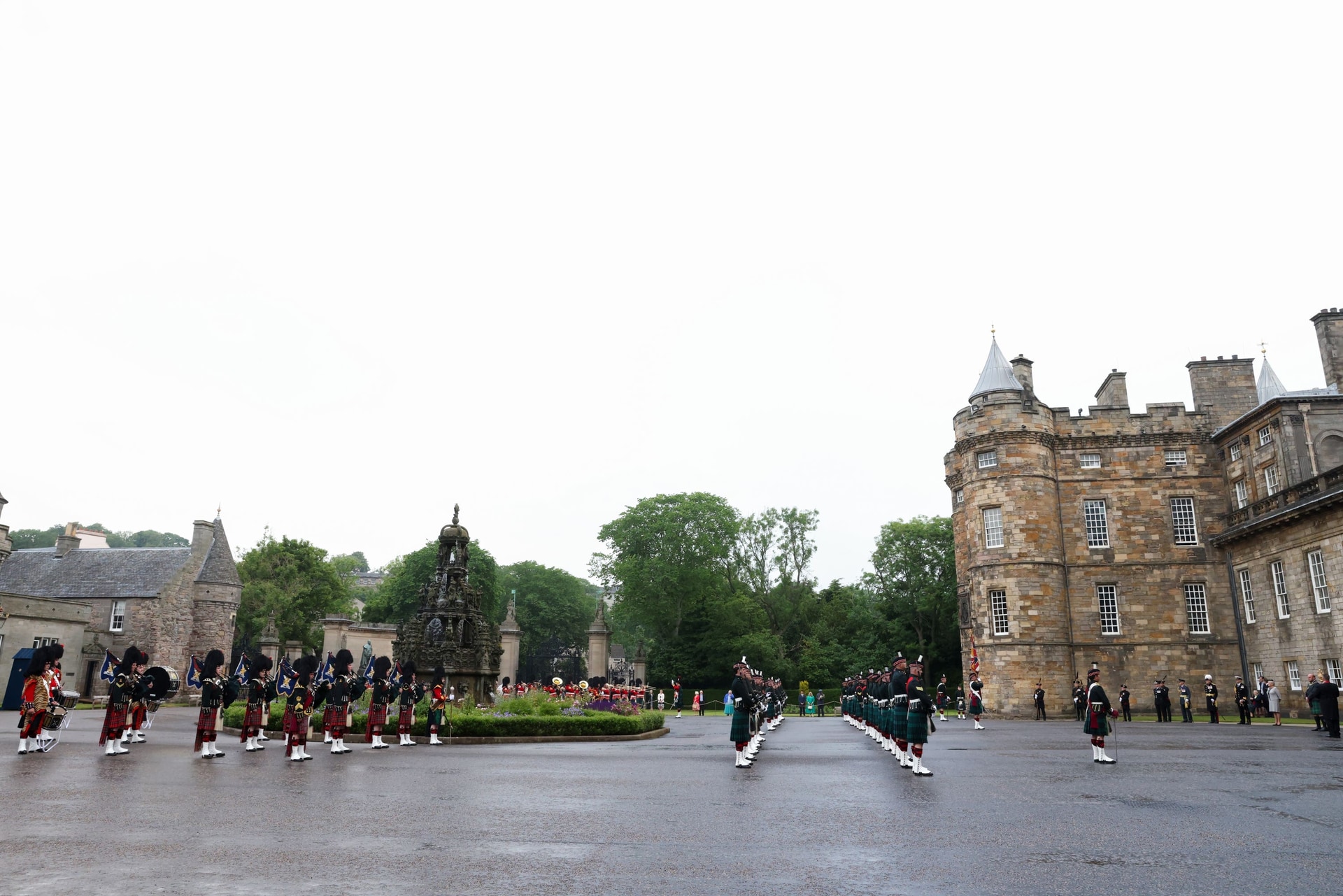 The King and Queen will carry out engagements at the Palace of Holyroodhouse (Chris Jackson/PA).