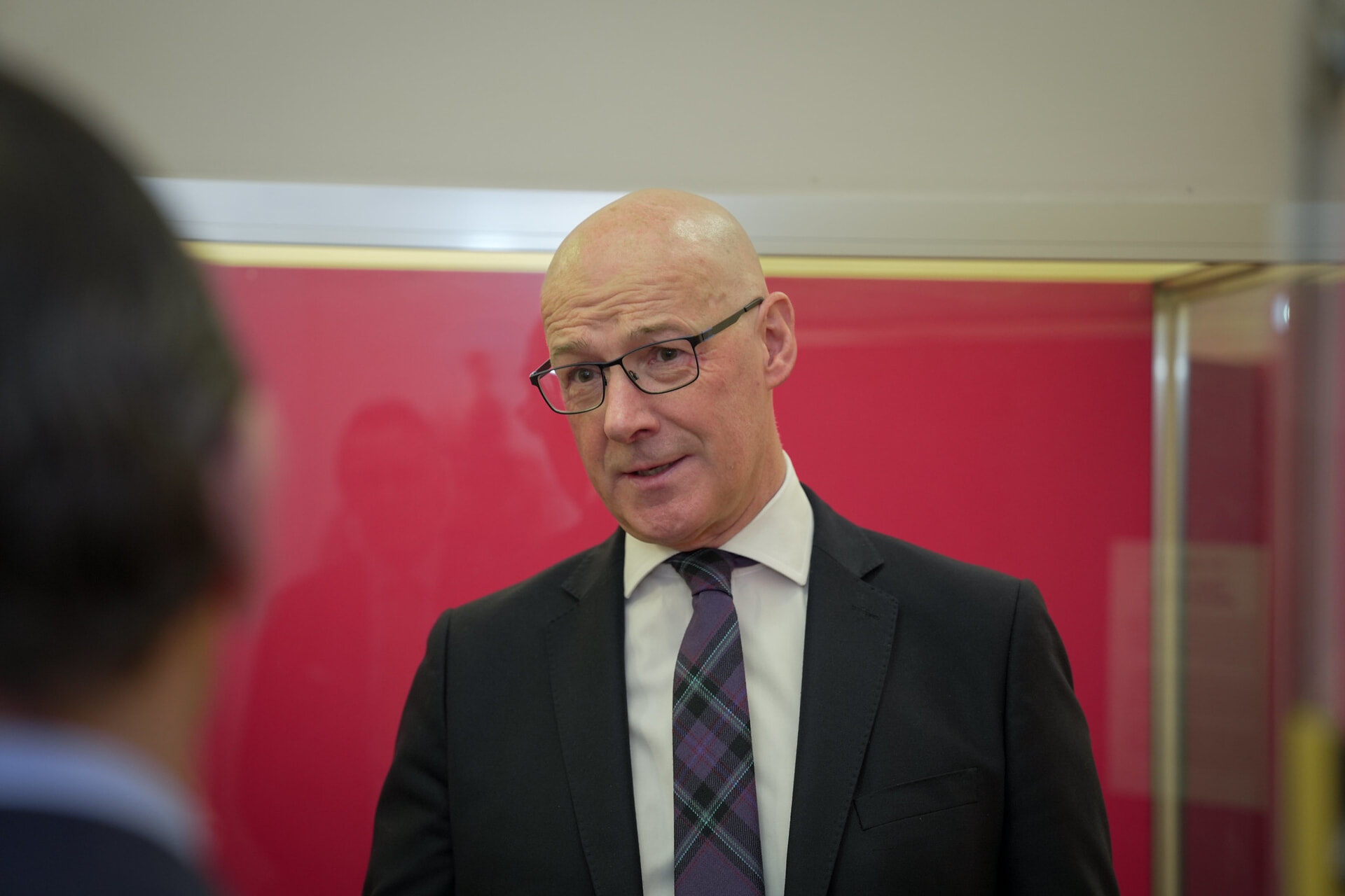 First Minister John Swinney
