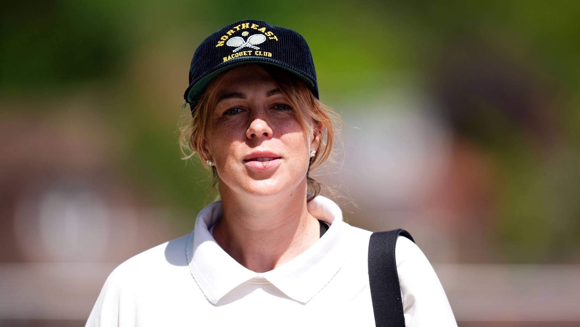 Anastasia Pavlyuchenkova was unhappy with the incident .