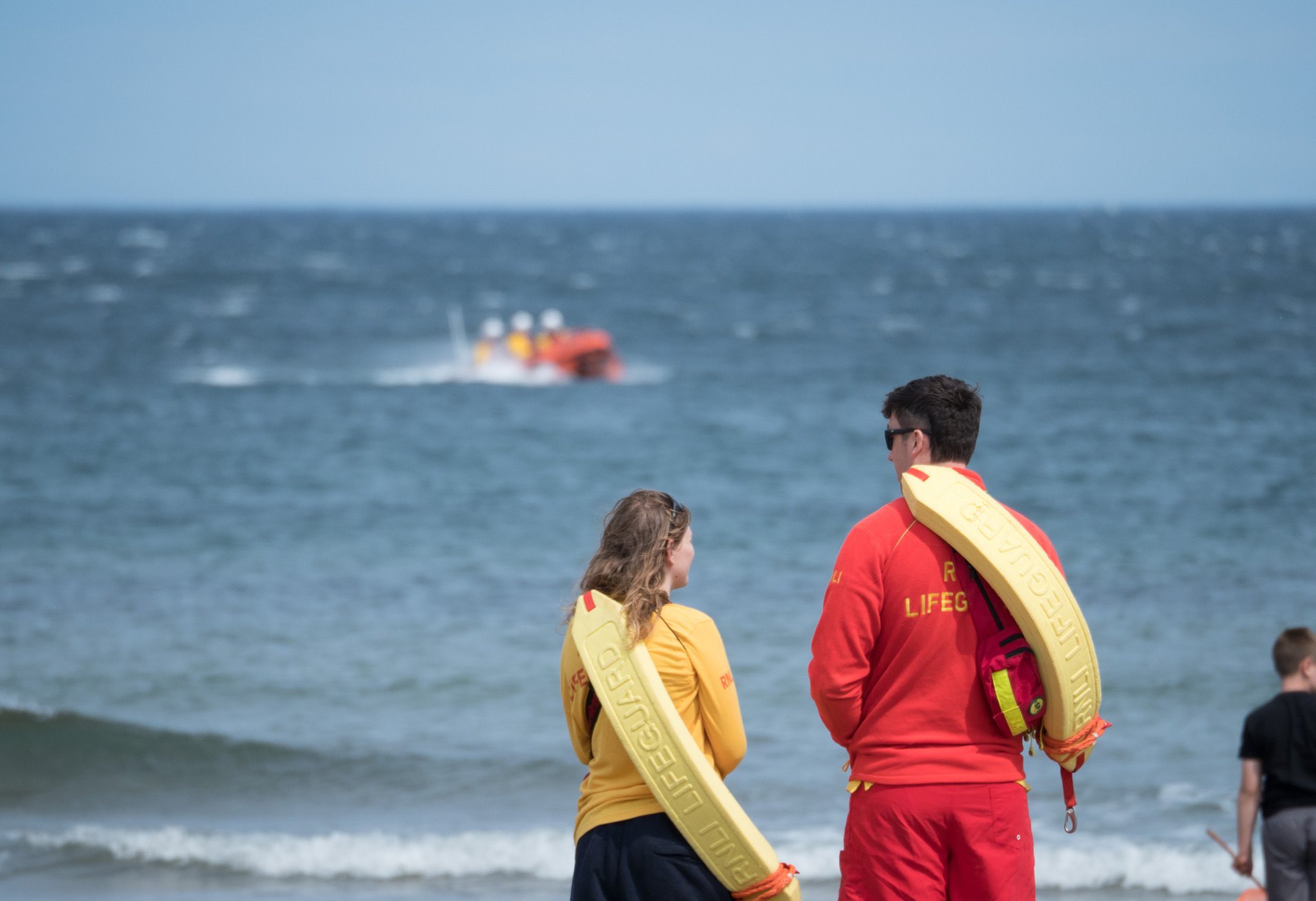RNLI lifeguards are patrolling eight beaches across Scotland