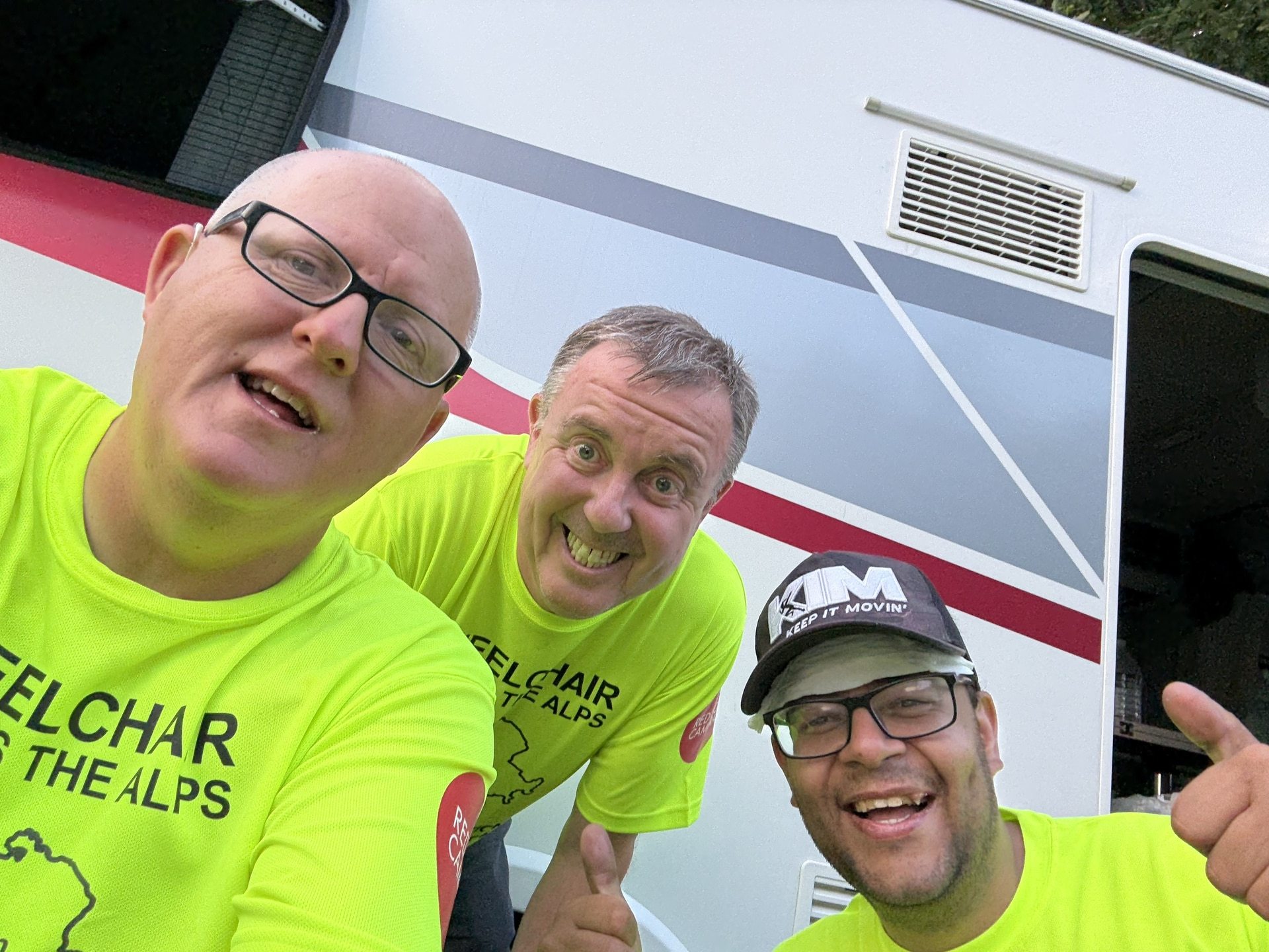 Phil Bosworth has been acting as a one-man support network for Ben and Peter's challenge