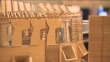 Sketches and models of Scottish Parliament go on display