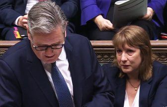 No 10 says Starmer backs Rachel Reeves after Chancellor’s tears in Commons