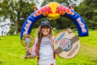 Scottish mountain biker first woman to reach finals of tough downhill race