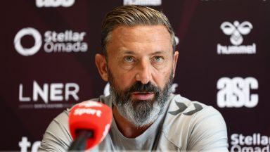 Hearts look at goalkeeper market after injury narrows Derek McInnes’ options