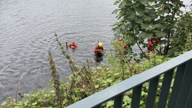 Search of River Tay underway after reports of three men in difficulty