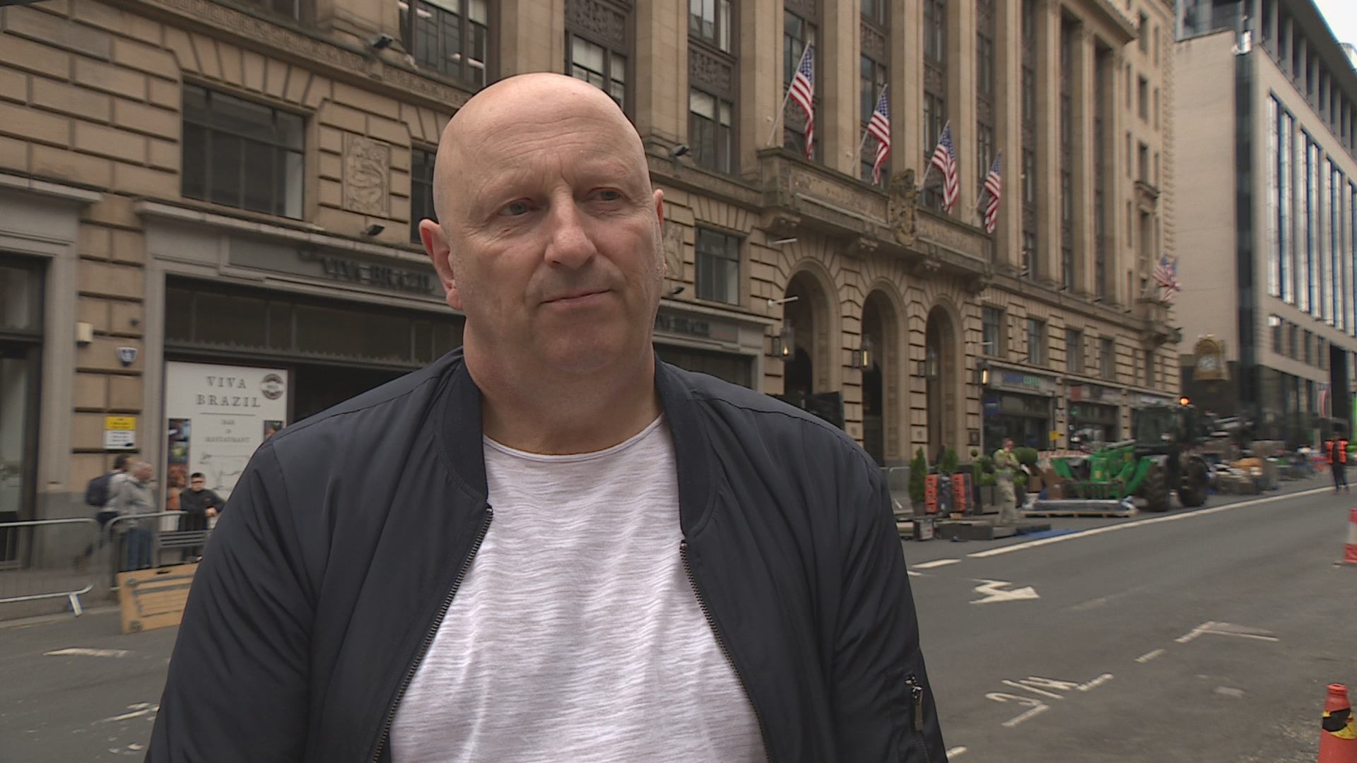 Producer and director Peter Strachan