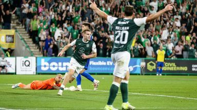 Hibs reach Conference League play-off with aggregate win over Partizan Belgrade