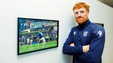 Dundee derby ‘chaos’ excites Dens Park striker Simon Murray