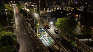 Glasgow M8 roadworks to remain for another two years after ‘challenges’ cause delays