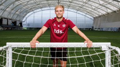 Harry Milne taking Hearts chance with both hands after James Penrice’s departure