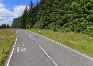 Motorcyclist left seriously injured in hospital after crash closes road in South Lanarkshire