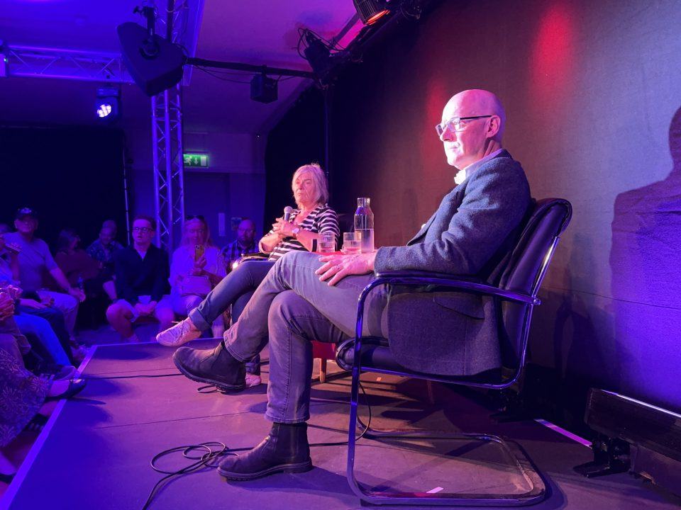 Pro-Palestinian protesters disrupt Fringe event featuring First Minister
