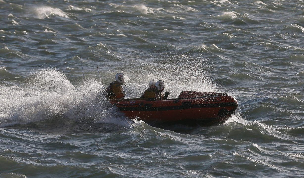 Three rescued after being ‘blown out to sea’ on inflatables