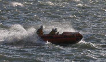 Three rescued after being ‘blown out to sea’ on inflatables