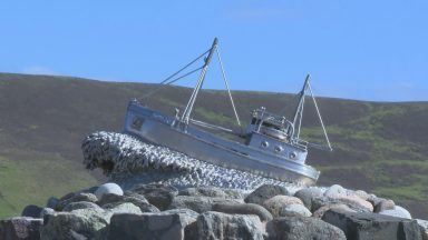 Memorial commemorating WWII Shetland Bus operation unveiled