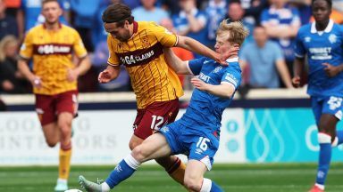 Motherwell hit late equaliser to draw with Rangers in Premiership opener