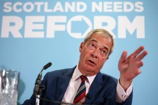 Nigel Farage reveals first Reform MSP and Scottish election plans