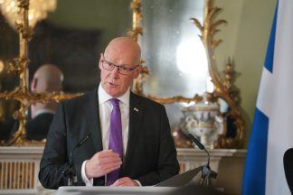 Swinney to face questions from ministers after ‘representing Scotland’ at Trump state banquet