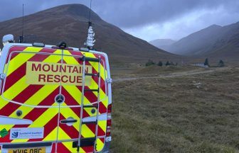 Walker airlifted off ridge after breaking ankle while descending munro
