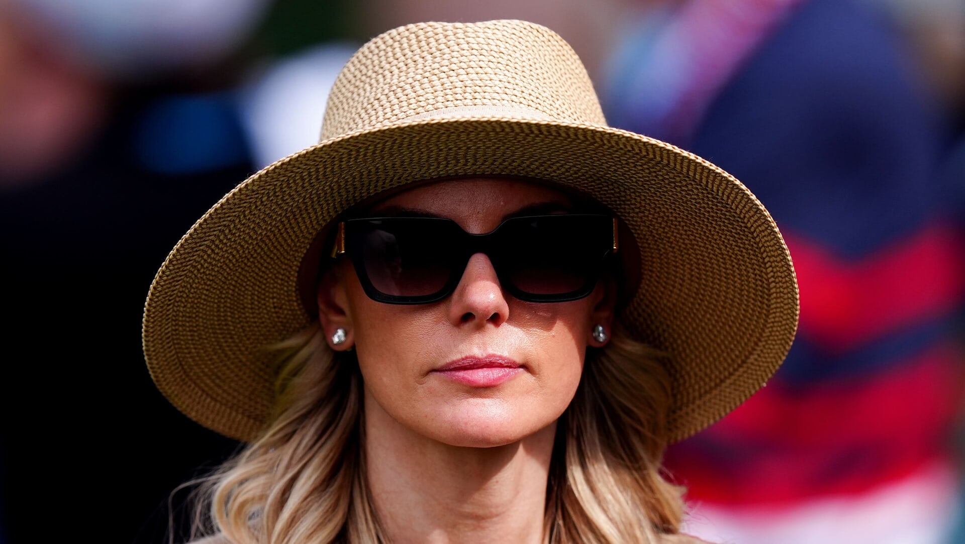 McIlroy’s wife Erica Stoll was also caught up in crowd trouble at Bethpage.