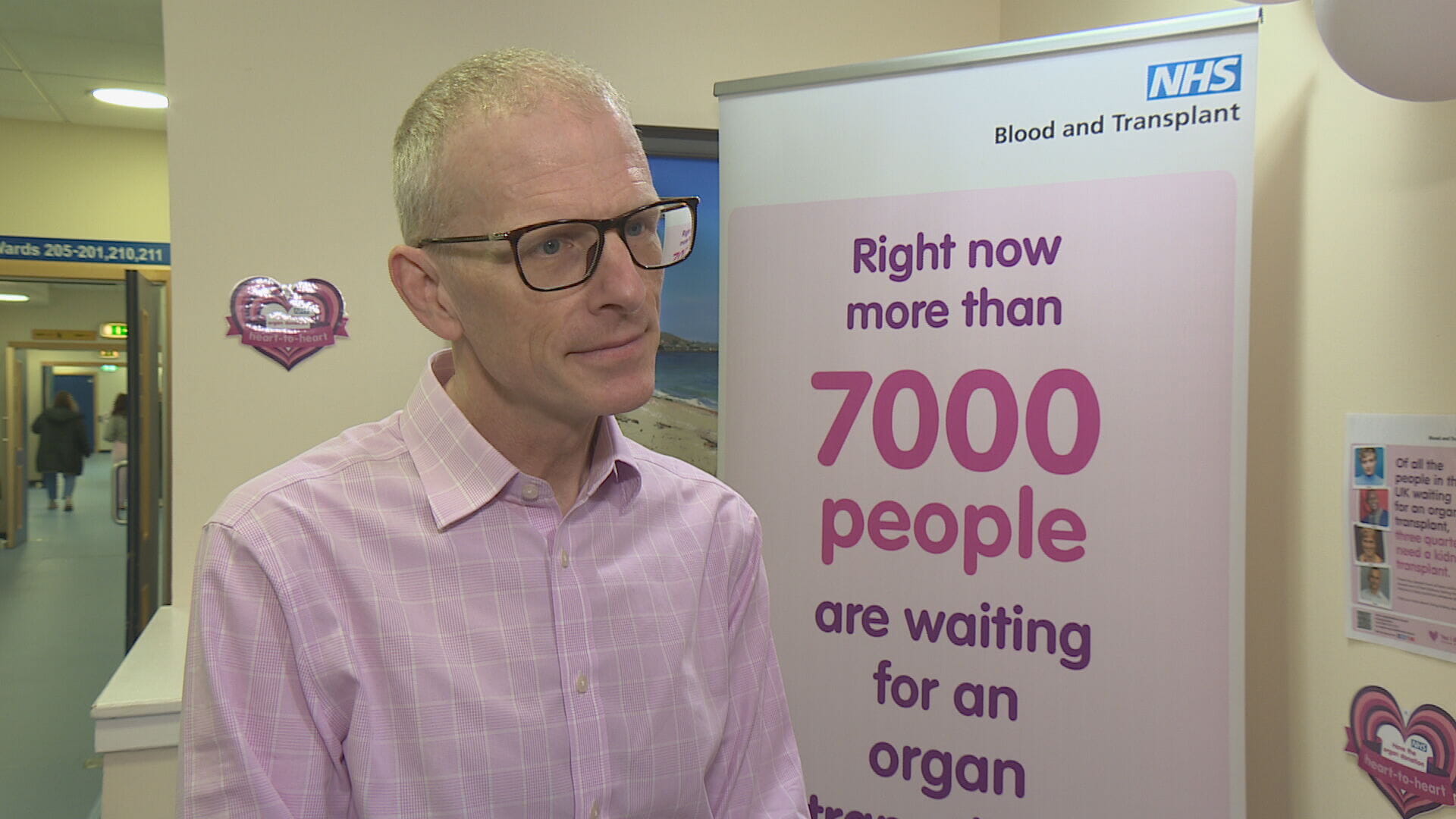 Consultant liver transplant surgeon James Powell